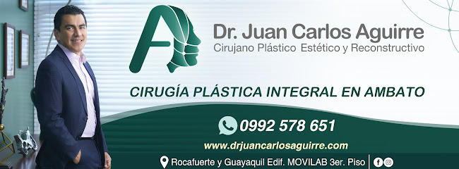 Dr. Juan Carlos Aguirre Cirujano Plástico/Maxilofacial - Ambato