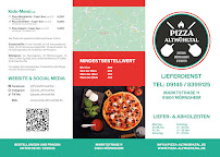 Menu du Pizza Altmühltal à Mörnsheim