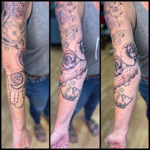 Explore mexican aztec tattoo ideas, creative tattoo ideas in Belgrade, available at The Loyal Sparrow Tattoo and Piercing