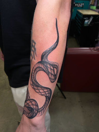 Explore italian horn tattoo ideas, creative tattoo ideas in Spring, available at Skin Stories Tat2