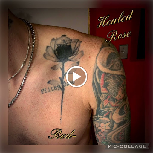 Explore arm tattoo ideas for women, creative tattoo ideas in New York, available at Redink Tattoo Studio