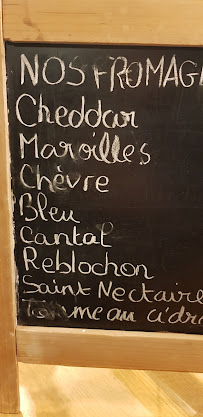 Restauration rapide Burger fermier des Enfants Rouges à Le Touquet-Paris-Plage (le menu)