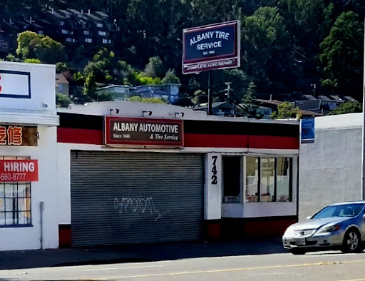 Tire Shop «Albany Automotive and Tire Service», reviews and photos, 742 San Pablo Ave, Albany, CA 94706, USA