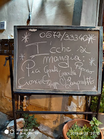 Menu du La Taverna del Vin Vino à Borgo a Buggiano