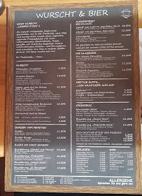 Restaurant RESTAURANT PECHHÜTTE à Bad Saarow (le menu)