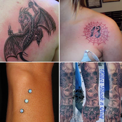 Explore california tattoo ideas small, creative tattoo ideas in Elko, available at Tom Custom Tattoos and Body Piercing Studio