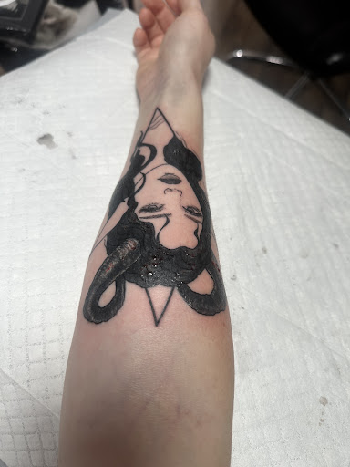 Explore husband name tattoo ideas for wife, creative tattoo ideas in Los Angeles, available at Hydra Tattoo Studio