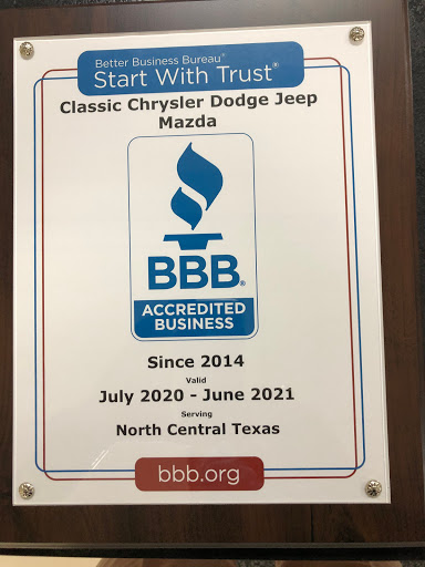 Car Dealer «Classic Chrysler Jeep Dodge RAM», reviews and photos, 4984 I-35E, Denton, TX 76210, USA