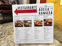 Adega do Ramada à Óbidos carte