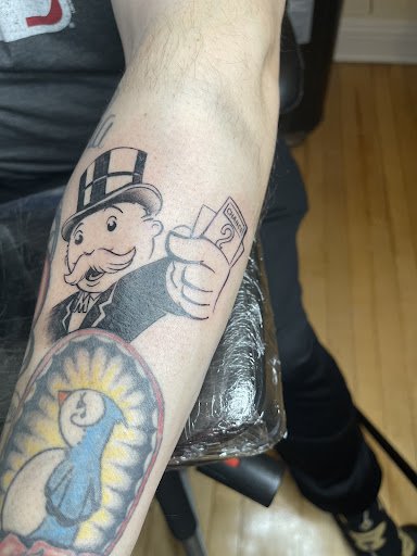 Explore memorial tattoo ideas for men, creative tattoo ideas in Chicago, available at Keepsakes Tattoo Studio LLC