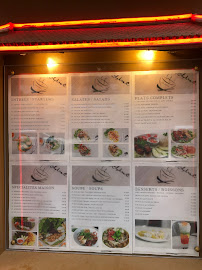 Indochine à Paris menu
