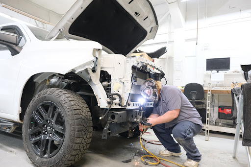 Auto Body Shop «Schaefer Autobody Centers - Webster Groves, MO», reviews and photos, 50 N Gore Ave, Webster Groves, MO 63119, USA