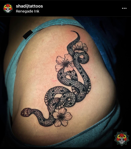 Explore legend tattoo ideas, creative tattoo ideas in Roanoke, available at Saint Cecilias Art Studio