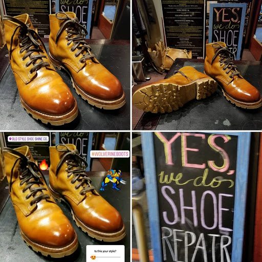 Old Style Shoe Shine-Repair Co