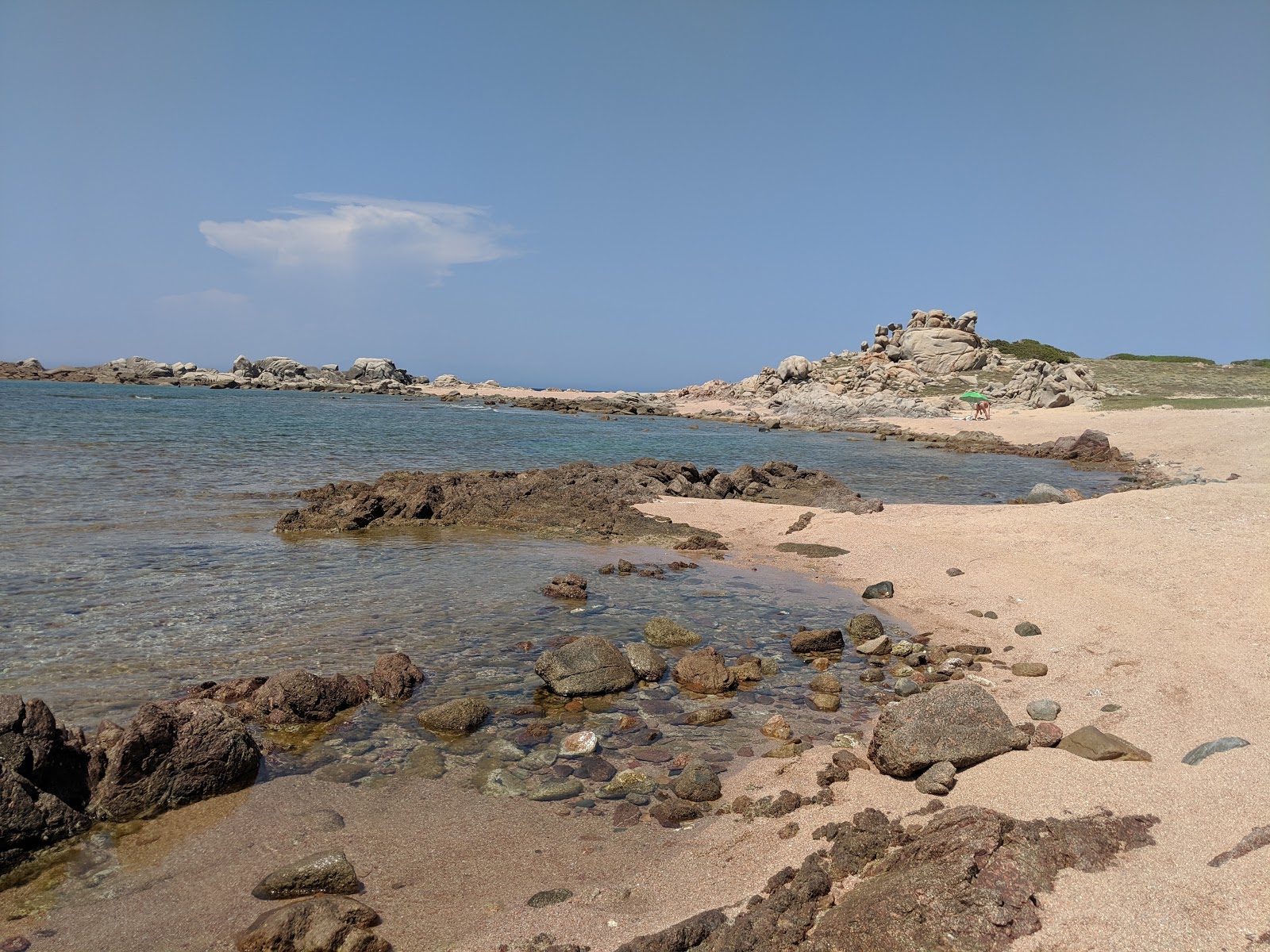 Foto de Li Cossi beach com pequenas baías