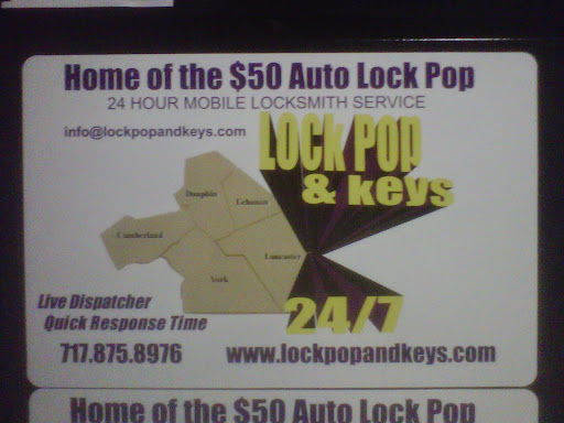 Locksmith «Lock Pop & Keys 24/7 LLC of Harrisburg», reviews and photos, 101 N Enola Dr, Enola, PA 17025, USA