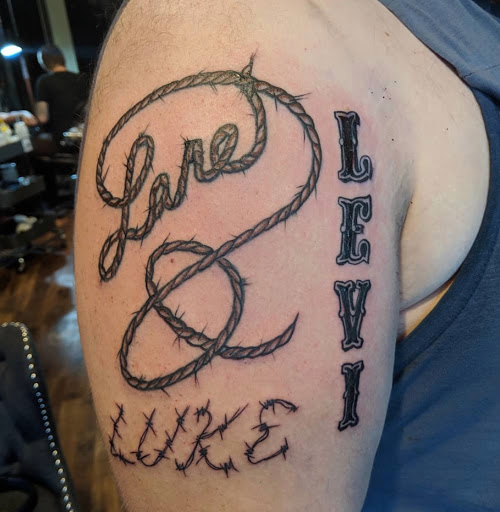 Explore mental health awareness tattoo ideas, creative tattoo ideas in Lawrence, available at Standard Electric Tattooing