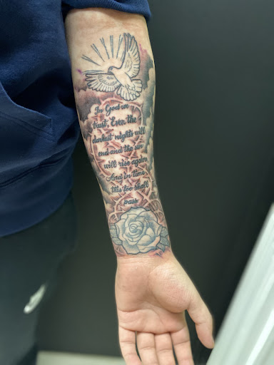 Explore packer tattoo ideas, creative tattoo ideas in Bethlehem, available at Valley Of Shadows