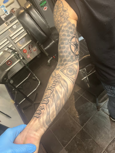 Explore dmv tattoo ideas, creative tattoo ideas in Milford, available at Controlled Abrasions