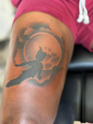 Explore tattoo ideas son, creative tattoo ideas in Belleville, available at Dark Horse Tattoo Company, LLC