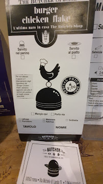 The Butcher Shop à Rome menu