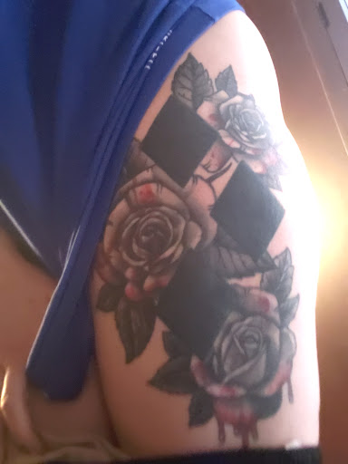 Explore december birth flower tattoo ideas, creative tattoo ideas in New Orleans, available at Treasure Tattoo