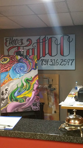 Tattoo Shop «Ethos Tattoo», reviews and photos, 203 W Michigan Ave #206, Saline, MI 48176, USA