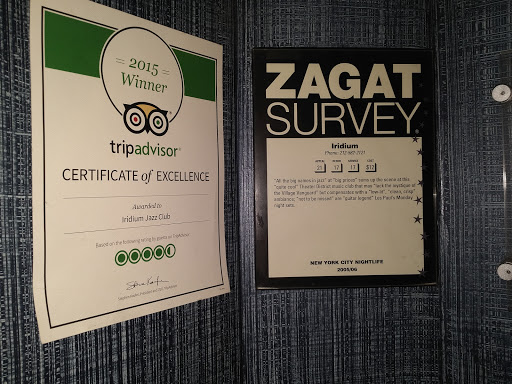 Live Music Venue «Iridium», reviews and photos, 1650 Broadway, New York, NY 10019, USA