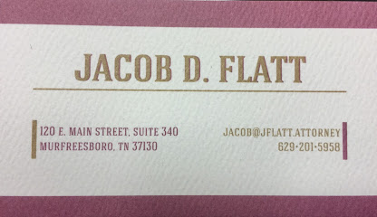 Jacob D. Flatt - Attorney at Law