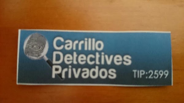 CARRILLO DETECTIVES PRIVADOS TIP 2599