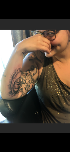 Explore hot air balloon tattoo ideas, creative tattoo ideas in Jefferson, available at Muse Studio Art & Tattoos (Private Studio)