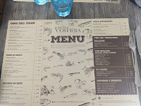 Menu / carte de Scjabica Cucina Costiera à Punta Secca