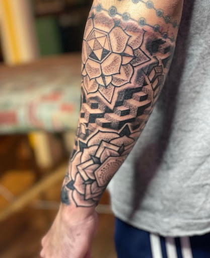 Explore letter tattoo ideas, creative tattoo ideas in Orlando, available at Full Circle Tattoo Collective