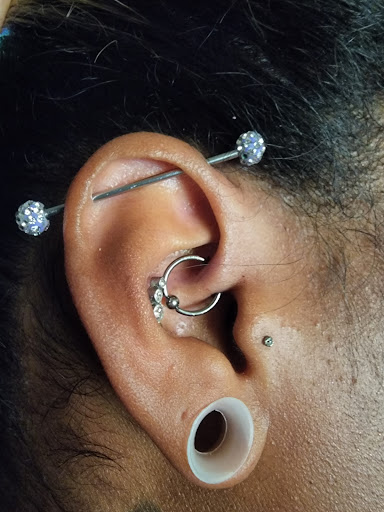 Explore powerpuff girl tattoo ideas, creative tattoo ideas in Webster, available at The Piercing Parlour