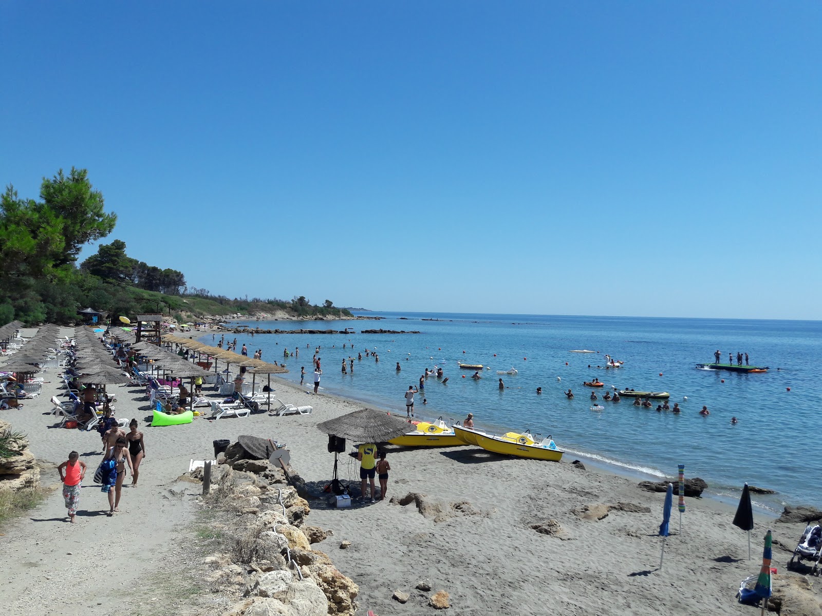 Fotografie cu Villaggio Camping Marinella zonă de stațiune de pe plajă