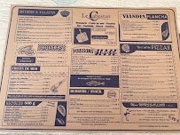 Menu du Le Cabestan à Royan