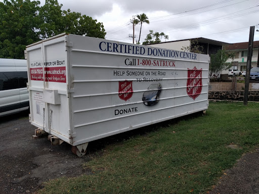 Salvation Army Donation Trailer