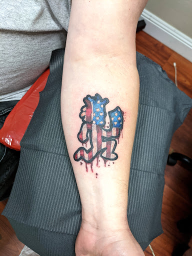 Explore stomach tattoo ideas for men, creative tattoo ideas in Pittsburg, available at NeonMoon Tattoo