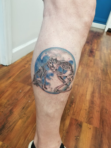 Explore joker hand tattoo ideas, creative tattoo ideas in Dayton, available at Body Of Art Tattoo