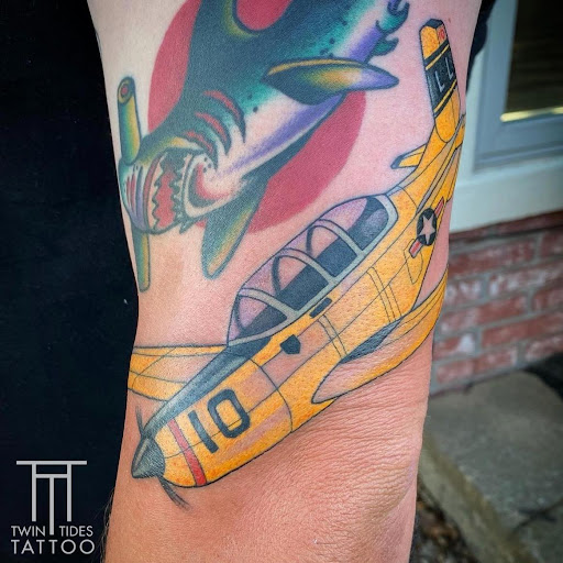 Explore tattoo fill in ideas for men, creative tattoo ideas in Wappingers Falls, available at Twin Tides Tattoo