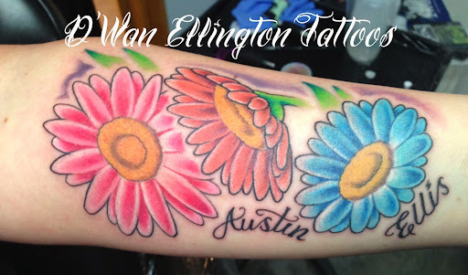 Explore tattoo ideas for 50th birthday, creative tattoo ideas in Terre Haute, available at Under the Gun Inc