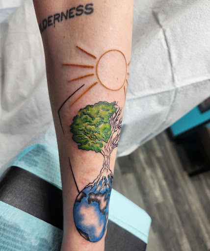 Explore scuba diver tattoo ideas, creative tattoo ideas in Lockport, available at Archer Ink Tattoo
