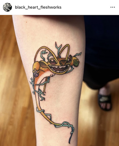 Explore mother and son tattoos ideas, creative tattoo ideas in Tucson, available at The Painted Lady Tattoo