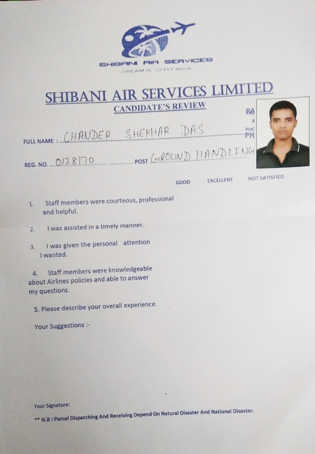 Shibani Air Services Limited