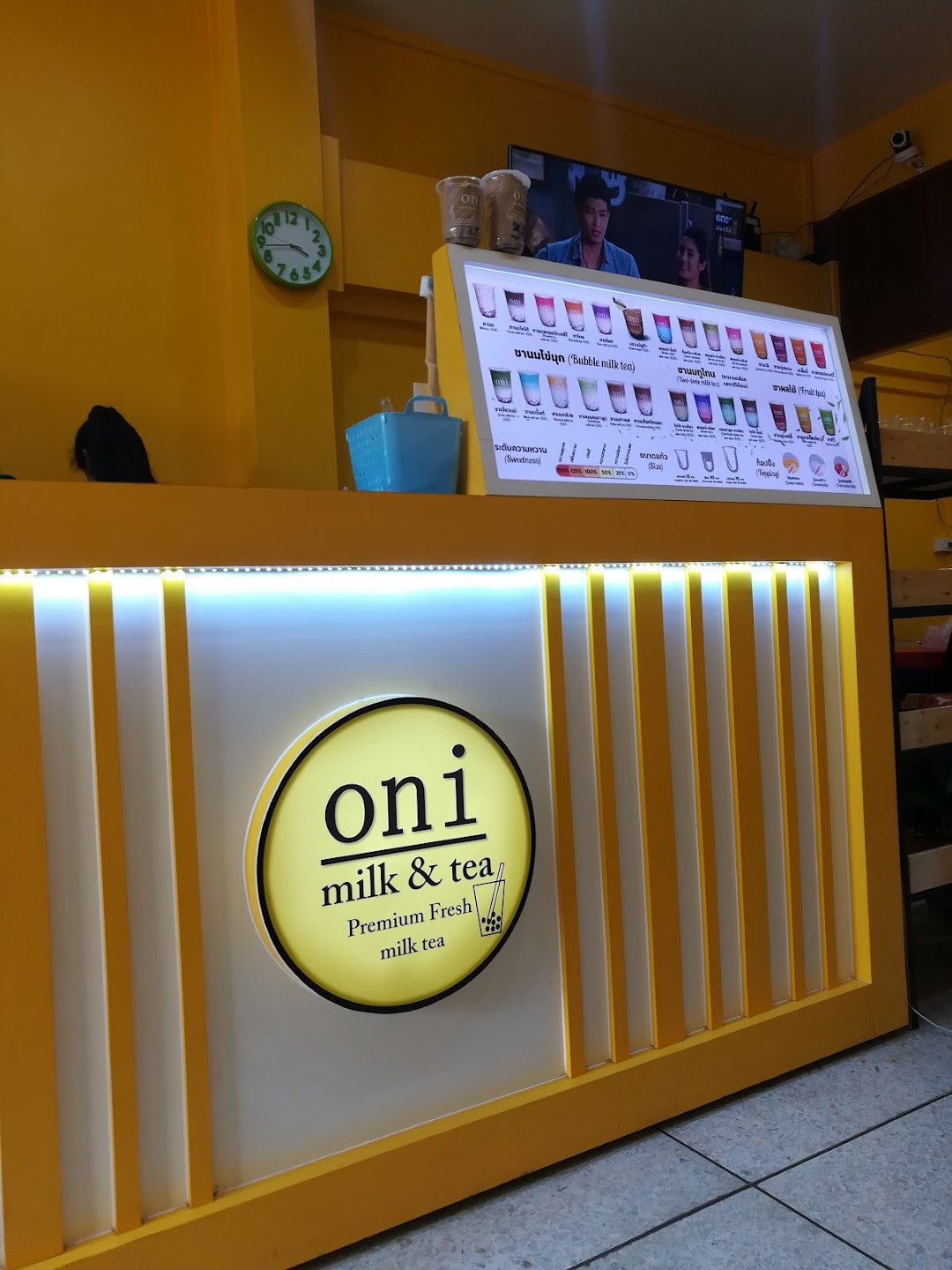 ชานมไข่มุก Oni milk&tea