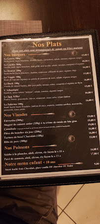 Menu / carte de Le 11 à La Salvetat-Saint-Gilles