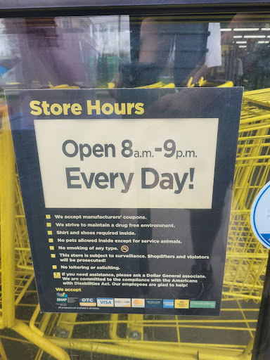 Discount Store «Dollar General», reviews and photos, 5580 IN-9, Howe, IN 46746, USA