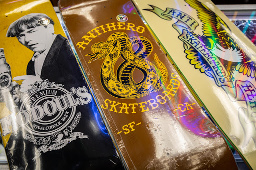 Explore large thigh tattoo ideas, creative tattoo ideas in San Leandro, available at Orbit Skate and Boutique- Skate Shop & Piercing Shop in San Leandro, CA