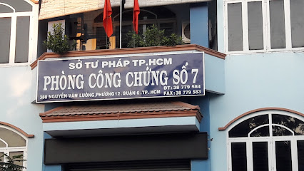 Hình Ảnh Phòng Công Chứng Số 7