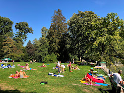 Foto van Lindenhofbad en de nederzetting